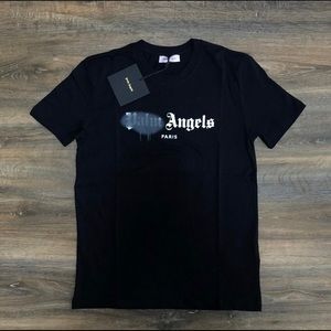 Palm Angels Men Black T-Shirt Casual Wear ''M''